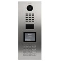 DoorBird D21DKV wideodomofon IP z RFID, klawiaturą i wyświetlaczem, obsługa do 100 użytkowników, wersja pionowa