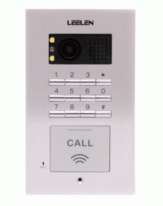 Panel zewnętrzny z kamerą Leelen NO18P z szyfratorem, podtynkowy