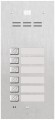 Cyfrowy panel domofonu ACO Familio FAM-P-6NPACC z 6 przyciskami i czytnikiem RFID, podtynkowy