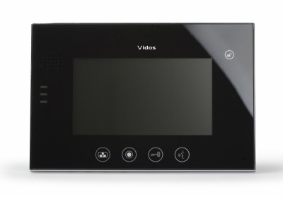 Monitor głośnomówiący Vidos M670B - Competition MT670C-CK2P-B czarny