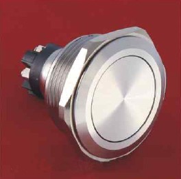 GQ30-L-11/S wandaloodporny przycisk 30 mm, zaciski śrubowe