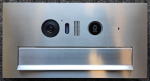 ZESTAW: skrzynka na listy VERONA NISKA z wideodomofonem Vidos DUO S1001