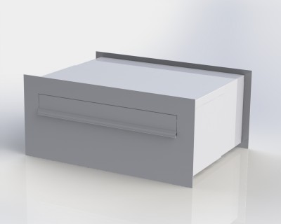 budowa przelotowej skrzynki z szerokim wrzutem