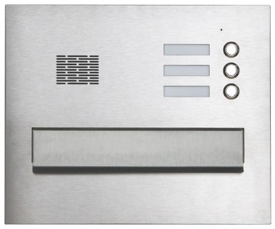 Skrzynka na listy VERONA-3 z modułem domofonu dla 3 lokatorów