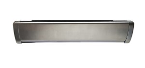 Double-sided letterplate SW-MS, brushed stainless steel