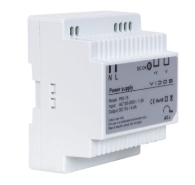 Zasilacz Vidos P60/15 12-19VDC 4A 60W DIN