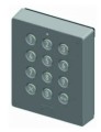 Zamek szyfrowy 1723/46 w stylistyce MIKRA2 do paneli Urmet MIKRA2