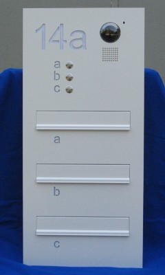 Przelotowa skrzynka pocztowa 3-wrzutowa SPO-3/Verona