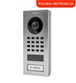 DoorBird D1101V jednoprzyciskowy wideodomofon IP z modułem Wi-Fi i Bluetooth BLE, natynkowy