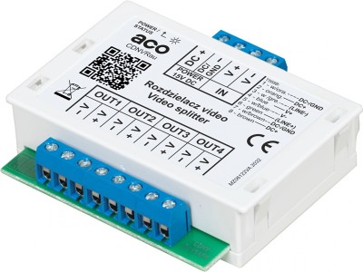 Rozdzielacz uniwersalny wideo ACO CDNVRau