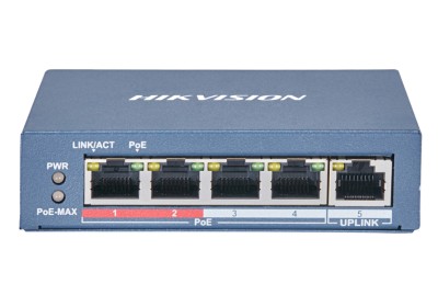 Hikvision DS-3E0105P-E(B) switch PoE