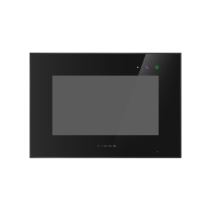 Monitor M10B-X Vidos X z WiFi i pamięcią zdjęć, dotykowy szklany ekran 7", czarny