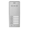 Cyfrowy panel domofonu ACO Familio FAM-P-4NPACC-NT z 4 przyciskami i czytnikiem RFID, natynkowy
