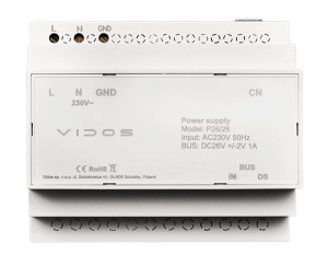 Zasilacz systemowy Vidos DUO P26/26