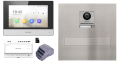 ZESTAW: skrzynka na listy VERONA z kompletnym wideodomofonem IP Hikvision dwużyłowym DS-KIS702/S(INOX)