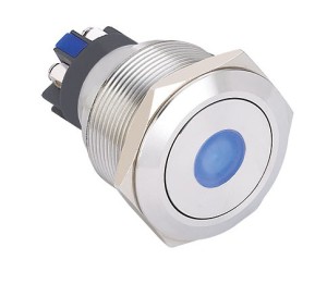 GQ25-L-11D/./24/S wandaloodporny przycisk 25 mm z podświetleniem punktowym  24V, zaciski śrubowe