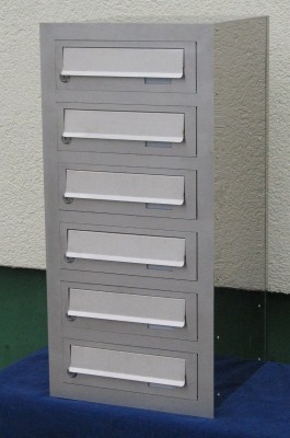 Skrzynka pocztowa wtynkowa 6-wrzutowa SWT-6