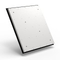 Wizualizacja: plafon 1000x1000 mm z ramką lakierowaną - tył (widok na puszkę wtynkową 960x960 mm, głębokość 50 mm)