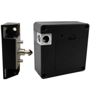 Zamek szafkowy otwierany kartą Mifare  lub smartfonem