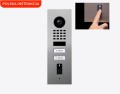 DoorBird D1102FV-F dwuprzyciskowy wideodomofon IP z modułem Wi-Fi i czytnikiem linii papilarnych wtynkowy