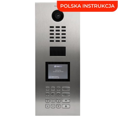 DoorBird D21DKV wideodomofon IP z RFID, klawiaturą i wyświetlaczem