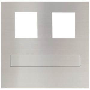 Skrzynka na listy VERONA do wideodomofonu IP Hikvision dwa moduły