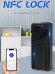 B-NFC-912  Zamek szafkowy z funkcją otwierania smartfonem, nie wymaga zasilania 