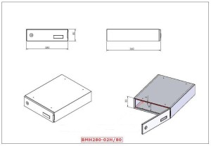 Moduł wąski-niski BMH280-02/80