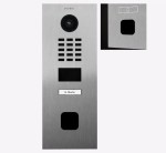 DoorBird D2101FV-EKEY-SL jednoprzyciskowy wideodomofon IP z RFID i otworem na czytnik EKEY sLine