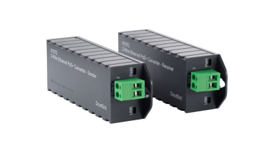 Konwerter dwużyłowy PoE/Ethernet A1072 do wideodomofonu IP DoorBird