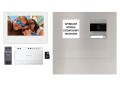 skrzynka na listy VERONA i kompletny wideodomofon Hikvision dwużyłowy DS-KIS704EY z dodatkowym modułem