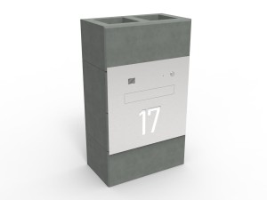 Skrzynka do montażu w dwóch pustakach DREWBET CUBO MINI KM1