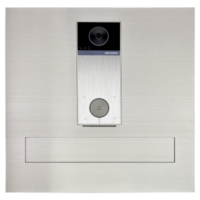 ZESTAW: skrzynka na listy VERONA z kamerą wideodomofonu IP Hikvision DS-KV6114-MWBE1
