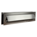 Wrzutnik listowy 270x75mm dwustronny SW-02 regulowany 24-39mm, stal nierdzewna