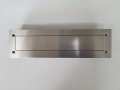 Wrzutnik listowy 270x75mm dwustronny SW-02 regulowany 24-39mm, stal nierdzewna