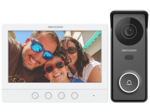 Hikvision DS-KIS213 analogowy zestaw HD,  4-żyłowy, 1-lokatorski