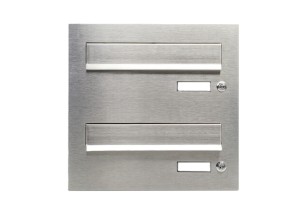 Podwójna skrzynka na listy VERONA SM-2P-DZW-W2 z dwoma przyciskami dzwonka