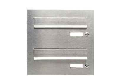 Podwójna skrzynka na listy VERONA SM-2P-W2 z dwoma przyciskami dzwonka