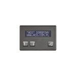 Moduł ACO CDN-230E - elektroniczna lista lokatorów (bez ramki)