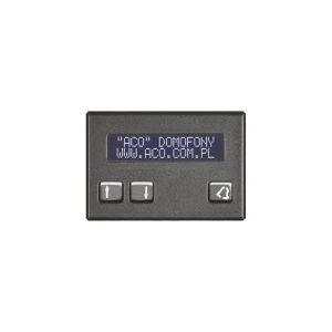 Moduł ACO CDN-230E - elektroniczna lista lokatorów (bez ramki)