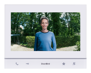 Monitor IP DoorBird A1103 ekran 7" biały polar white