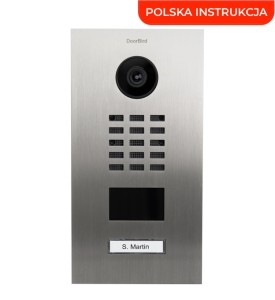 DoorBird D2201V jednoprzyciskowy wideodomofon IP z kamerą 5MPx i czytnikiem RFID/MIFARE