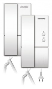 Komplet dwóch unifonów z interkomem COMMAX DP-LA01 12VDC