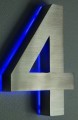 Podświetlana cyfra 3D na dom - "4"