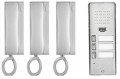 Zestaw domofonowy trzyrodzinny Miwi-Urmet 5025/3D-ZESTAW
