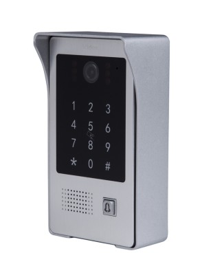 1-przyciskowy panel z kamerą, szyfratorem i czytnikiem RFID Vidos S20DA