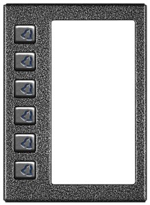 Moduł bezpośredniego wybierania ACO CDN-6NP z 6 przyciskami (bez ramki)