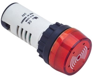Lampka i buzzer 22 mm AD16-22SM