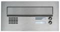 Skrzynka na listy z modułem domofonu VERONA-2 niska stalowa - przód
