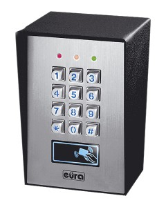 Zamek szyfrowy EURA AC-15A1 z czytnikiem RFID, natynkowy